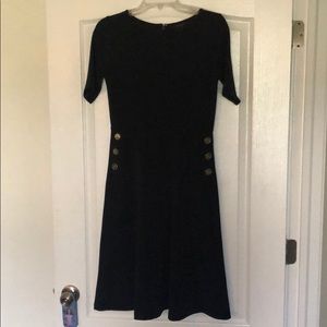 Gorgeous Ann Taylor Navy Blue Dress